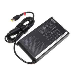 레노버 Lenovo 230W 슬림팁 게이밍 노트북 정품 전원 라운드 어댑터 케이블포함 5i 15IMH I7 81Y600M2KR, 1개