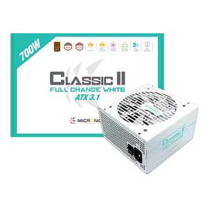마이크로닉스 Classic II 풀체인지 700W 80PLUS브론즈 ATX3.1 (PCIE5.1) 화이트 PSU