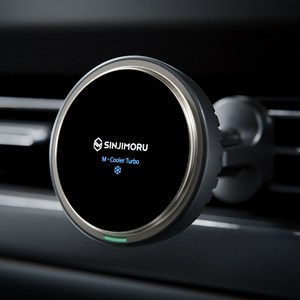 신지모루 Qi2 M 터보쿨러 맥세이프 차량용 무선충전거치대 + C to C, 혼합색상, 단일상품