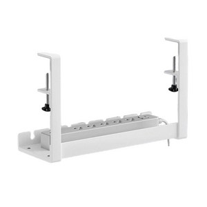 일상채움 무타공 철제 컴퓨터 책상 멀티탭 콘센트 정리 선반