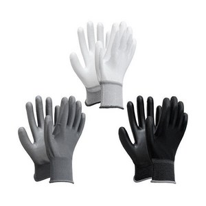 수입 PU검정바닥 코팅장갑 10켤레 팜피트 반코팅장갑
