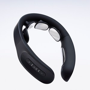 마이트렉스 DR.HEAT NECK 닥터 히트넥 360도 EMS 온열 휴대용 목 마사지기, Black, 1개