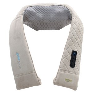 휴플러스 3 in 1 무선 듀얼 태핑 목 어깨 안마기, Cordzero-3300, 단일 색상