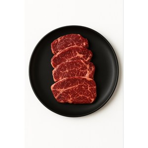 조은미트 소고기 부채살 스테이크용(냉동) 미국산, 4개, 1kg