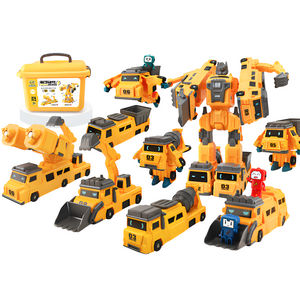 키젤로 마그네틱 변신로봇 합체 장난감, 중장비, 1개