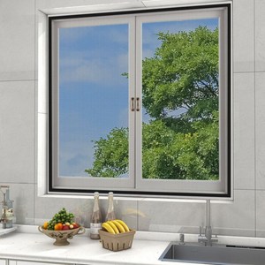 레이원 방진 미세방충망 창문 베란다 벨크로 모기장 미세촘촘망