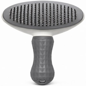 이보다 원터치 애견브러쉬 안아픈 강아지빗 말티푸 비숑 강아지 고양이 겸용