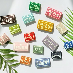 강아지 반려동물 네임택 이름표 야광 인식표, 민트, 1개