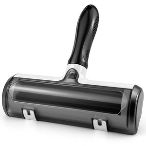 반려동물 털 제거 반영구 돌돌이 롤 클리너, 1개, 블랙