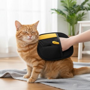 플럭스 애완동물 고양이 강아지 털제거 장갑