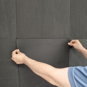 비앤비 접착식 EVA 고무 차음재 EVA 거실 소음감소 소음차단 셀프시공, 40개, 블랙