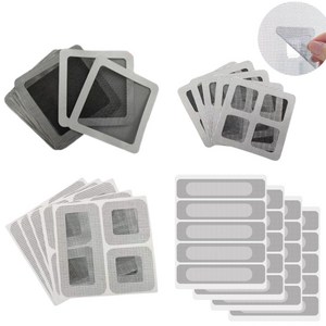 아트위브 접착식 방충망 보수용 테이프 간편시공 패치, 대형기본5p+대형격자5p+혼합5p+물구멍5p 세트