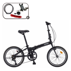 2026 삼천리 20 에피소드 미니벨로 접이식자전거 폴딩자전거, 1개, 148cm, 블랙(무광)
