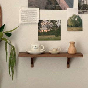 벽선반 무타공무지주 원목인테리어 미니벽걸이 꼭꼬핀