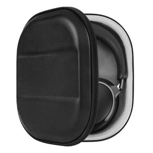 Geekria 헤드폰 케이스, QC 울트라/45/35/35 II, QCSE 호환, 케이블 보관 기능이 있는 교체용 하드쉘 여행용 운반 가방(블랙)