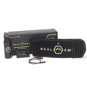 리얼 EMS-A 올인원 패드(팔뚝/허벅지/종아리) 패드2개, 컨트롤러, 케이블, 스프레이 구성