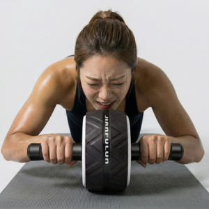 세모 AB슬라이드 뱃살 빼는 복근운동기구 전용매트, 블랙, AB슬라이드