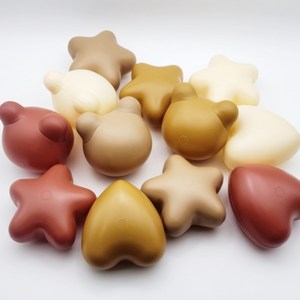 유아동마루 9.5cm 대왕별 하트 곰 모양 볼풀공 국내 자체 생산, 프리미엄 모던 모양공, 100개