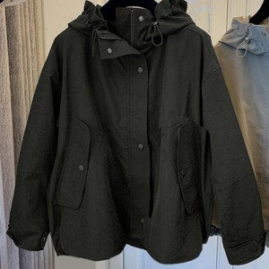 자켓 야상 후드 바람막이 재킷 점퍼 봄 가을 사파리