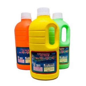 비누방울 리필액 1리터/유아 초등 놀이용, 랜덤, 1개