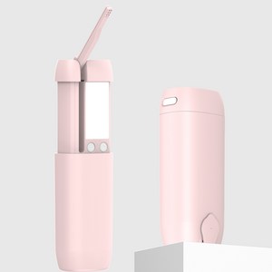 휴대용 비데 외출 여행용 C타입 충전식 비데 캠핑 전동비데,140ML,블루/핑크, 단순배송상품, J01-Pink