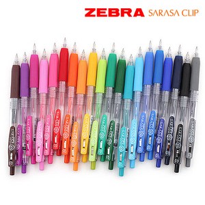 제브라 사라사 클립 0.5 중성펜, 라이트핑크(LP), 1