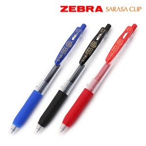 제브라 사라사 클립 0.7 중성펜, 블랙(BK), 1