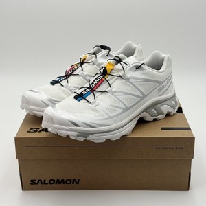 [백화점매장판] 살로몬 운동화 런닝화 XT-6 GTX 고어텍스 더블 화이트 실버 L47581100 + 살로몬 쇼핑백