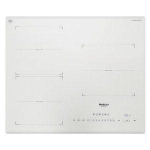 3구 전기레인지 빌트인 스텐드 하이라이트 인덕션, 빌트인, 화이트