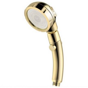 마벨인홈 파워수압 3단기능 절수 샤워기 헤드, 1개, 골드