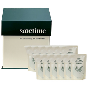 세이브타임 티트리 세탁조 클리너 12개 일반 드럼 통돌이 세탁기 통세척 청소 세제, 12개, 100ml