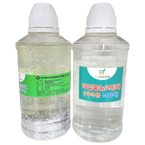 대용량 바닥용 1kg 실버펄 안료포함 재사용가능 업체용 초보용 폴리우레아 줄눈코팅제 셀프 줄눈보수제, 1세트