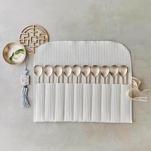 광명유기 방짜 유기 수저세트, 10인조