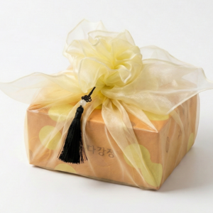 교아당 플레인 오란다 골드 보자기 답례품