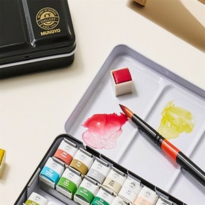 웅스토어 고체물감48색 미술보조용품