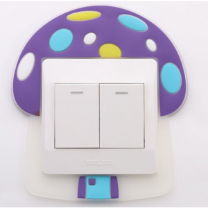 덮개형스위치보호커버 오작동방지커버,버섯돌이