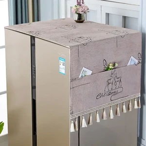 인테리어 냉장고 커버 패브릭 레-