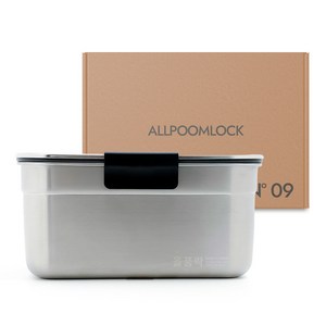 올품락 신개념 직사각 밀폐용기, 1개, 9호 3600ml