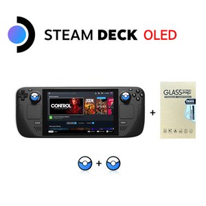 스팀덱 올레드 Steam Deck OLED - 보호필름 + 엄지캡 포함 - 관부가세 포함
