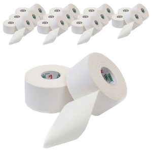 뽀마 스포츠 면 테이프 화이트 5cm x 9.14m, 24개, 1개입