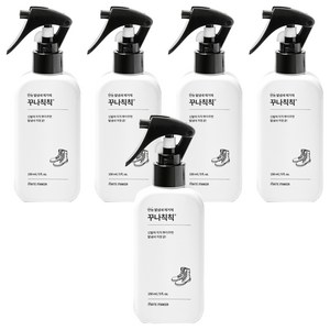 메이트메이커 꾸나칙칙 수프레 만능 발냄새 제거 신발 탈취제 본품, 150ml, 5개