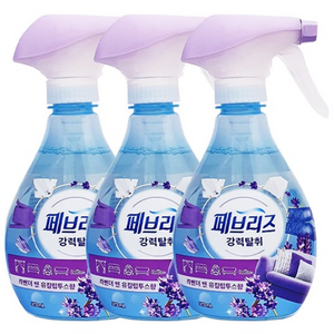 페브리즈 라벤더 앤 유칼립투스향 용기 370ml x3 섬유탈취제냄새제거