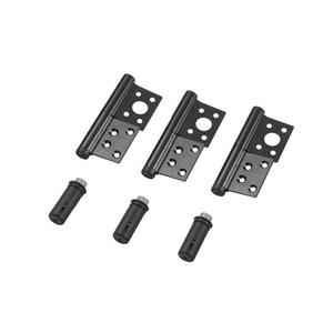 [철물공장] 방문경첩 도어댐퍼 이지댐핑경첩 3개 1조 YJ, 블랙, 1세트