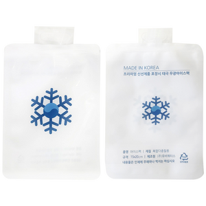 태극아이스 짱짱한 15x20cm 태극 반제품 두꺼운원단 친환경 젤아이스팩 GEL 아이스팩 겔 얼음팩 배달 택배 대형 오래가는 아이스팩, 1박스, 1000개