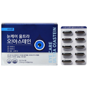 눈 침침 피로 복합 안구 건조 건강기능식품 오아스테인, 4세트, 60정