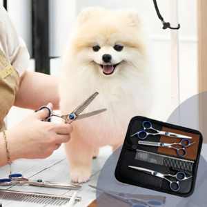 딜헤이븐 반려동물미용가위세트 강아지미용세트