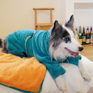 포우에블 수분제로 올인원 펫가운 펫타올 (소형견~대형견)