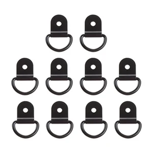 10/20/30개 D링 타이 다운 앵커 링 풀 훅 스테인리스 스틸 래싱 링 로드 자동차 보트 화물 트레일러 차량용