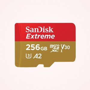 샌디스크 마이크로 SD카드 SDXC Extreme 익스트림 QXAV 256GB