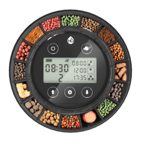 우주선 물고기 자동 먹이 급여기 정량 급여 토출 급식기 구피 사료 베타 금붕어 밥주는 기계 어항, 1개